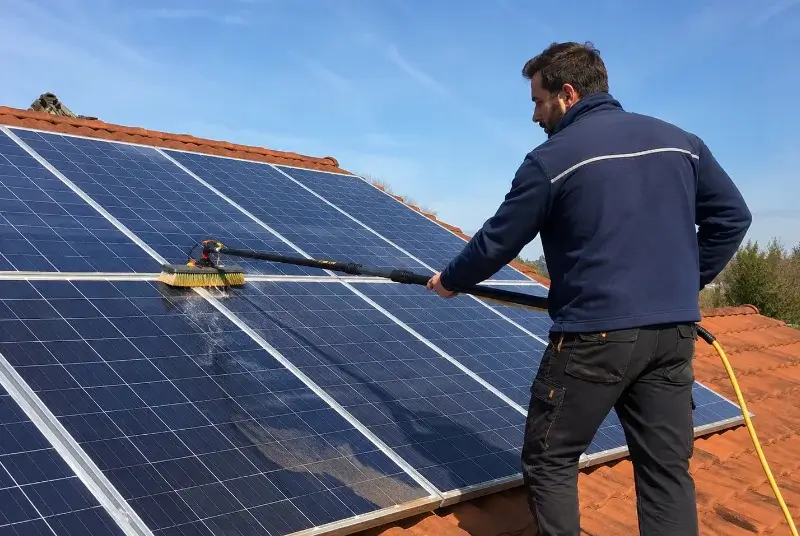 Nettoyage et entretien de panneaux solaires à Confrançon
